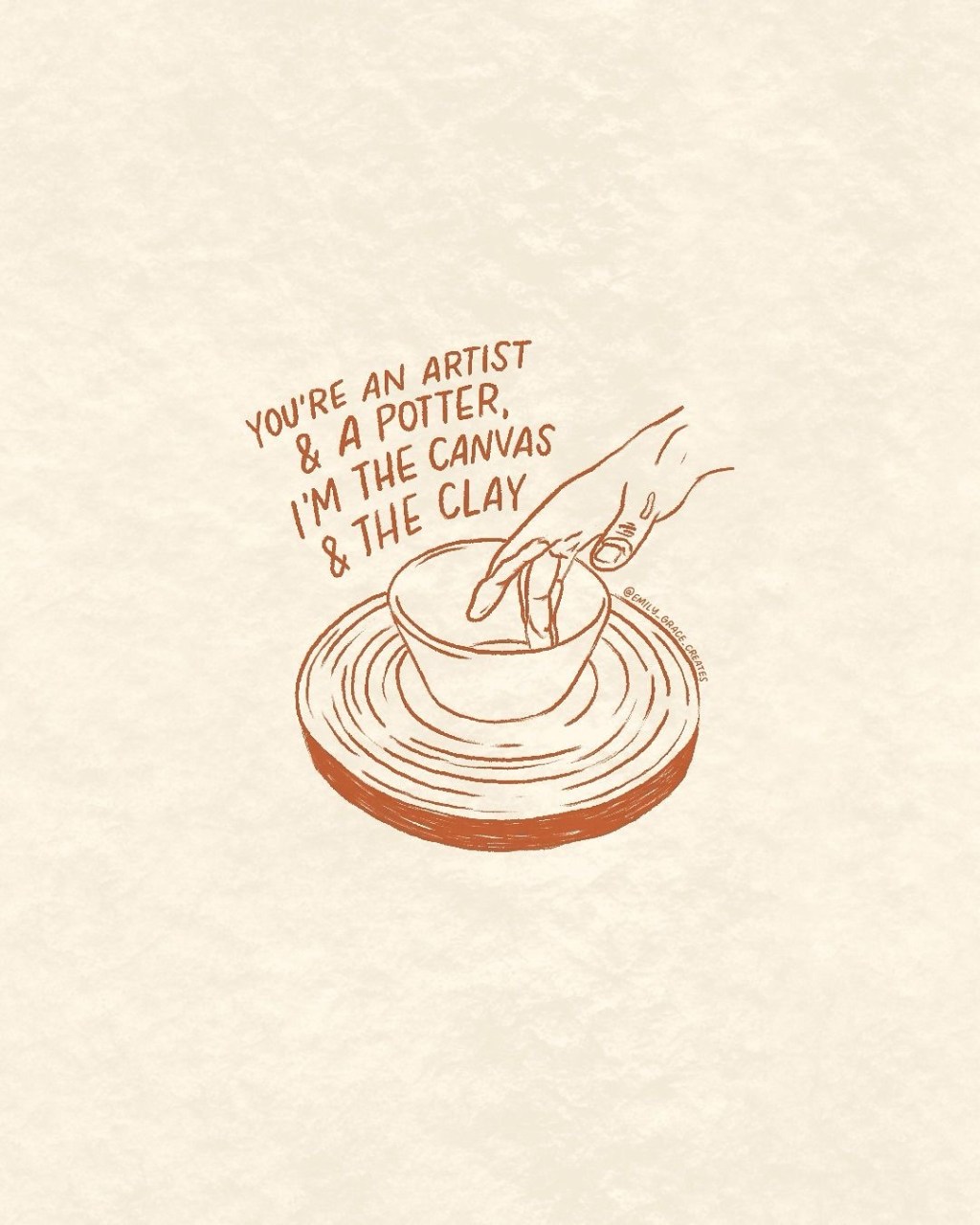 the work of his&nbsp;hands